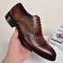Elegant Men's Oxford Leather Shoes for Office Wear - Comfortable, Wear-Resistant, and Stylish Casual Footwear for Formal Occasions